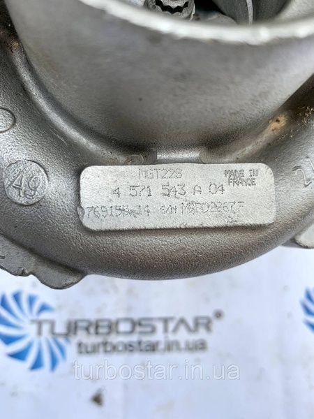 ТУРБИНА BMW N63, 769155-0014, BMW X6 E71, 750, F02, F01, 11657576985, 11657646092, 11654615206, 11657590598 769155-14 фото