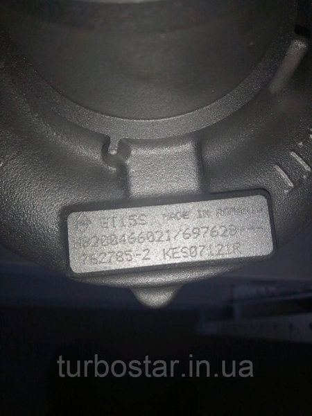 Турбина Опель Виваро турбина Рено Трафик 2.0CDTI 762785-0001 762785-0003 762785-0002 7701477300 7711368774 762785-0001 фото