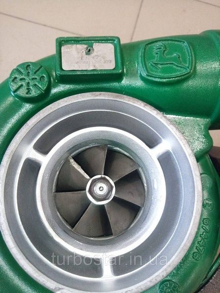 Турбина John-Deere 9.0L 325KM. 174700, SE501681, RE506836, RE506836, RE529978, RE525503, RE529214, RE522582 174700 фото