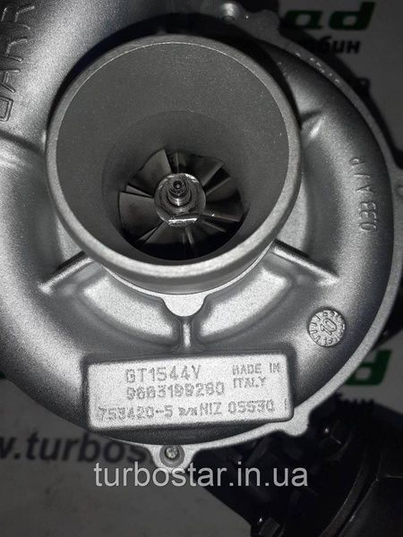 Турбина Восстановленная ФОРД C-MAX, Ситроен 1.6 TDCi. 753420-0002, 753420-5005S, 753420-5004S, 753420-0004 753420-0002 фото