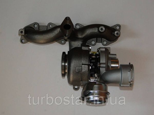 Турбіна (Audi) АУДІ A3 TDI. ДВИГУН BKD/AZV, 2.0 D. 724930-8, 724930-6, 724930-4, 724930-2, 03G253014H GT1749VA-1 фото
