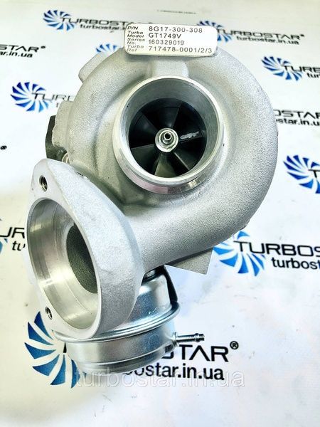 Турбіна ( BMW) БМВ 320Д, BMW 320d 2.0 D, 717478-0001 717478-0002 717478-0003 717478-2 717478-5 GT1749V-2 фото