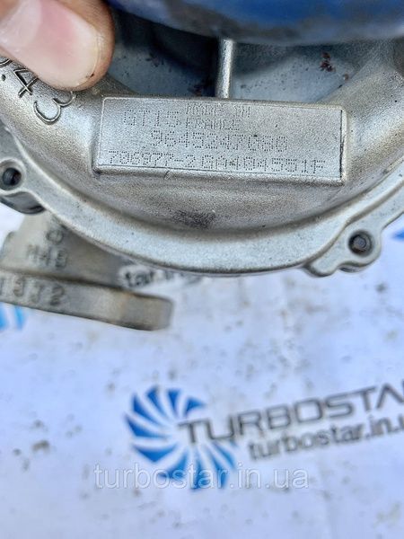 Турбіна Citroen Picasso (2.0 HDI 90 сил) 706977-0003, 706977-0001, DW 10ATD 2S, 0375C8, 0375E1 706977-2 фото