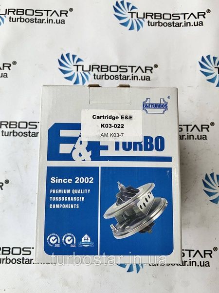 Картридж турбины Citroen Jumper, картридж для турбины Fiat Ducato 2.8D 53039700081 53039880054 53039880081 K03-7 фото