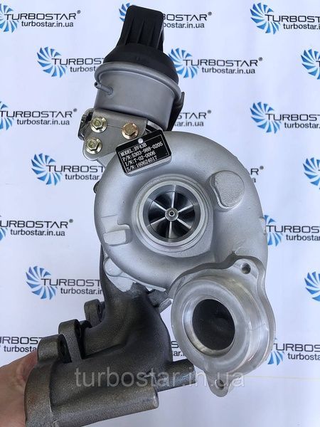 Турбина (Audi) АУДИ A3, Пассат Б6, 2.0Т. 53039700205 BV43B-0139, BV43B-0132, BV43B-0205, 03L253019T, 03L253056 bv43 фото