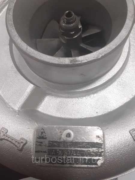 Відновлена турбіна MAN Truck Bi-Turbo, бі-турбо 4.6 D BorgWarner R2S 11509880012 + 12649880072 11509880012 + 12649880072 фото